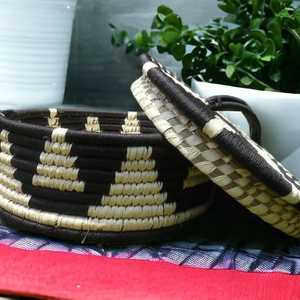 Hotpot traditionnel fait main en osier Roti Box Chapati/Roti Box en gros pour servir une boîte de conteneur polyvalente - Product Image 6