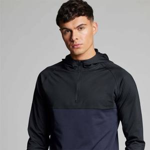 Sweat à capuche deux tons athlétique pour homme-respirant et léger, idéal pour le sport et le style de vie actif - Product Image 4