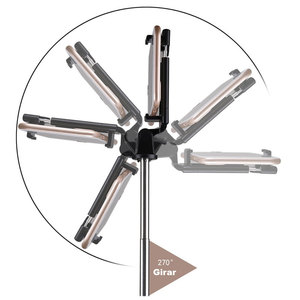 Baston Selfie for <b>Bluetooth</b> 4.0 Tripod with Remote Control Telescopic and Foldable Compatible with Android Phones Action <b>Cameras</b> - Product Image 4