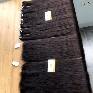 คุณภาพสูง!! ผมดิบ100% เส้นผมสำหรับคนทำหนังกำพร้าแบบเต็มศีรษะจากซัพพลายเออร์เวียดนาม - Product Image 1