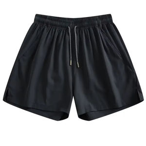 กางเกงชิโนคอตตอนสำหรับผู้ชายกางเกงขาสั้นผ้าชิโน่แบบปรับแต่งได้สำหรับใส่ไปเล่นยิมมีกระเป๋าสั้นใส่สบายปกติทำจากโพลีเอสเตอร์ - Product Image 1