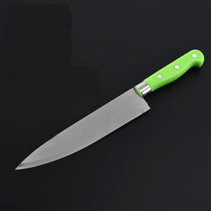 Venta al por mayor personalizado de calidad superior OEM ODM barato de acero inoxidable de cocina cuchillo de Chef para cortar carne, frutas y verduras - Product Image 3