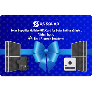 Carte-cadeau de fournisseur solaire pour les passionnés de solaire - Product Image 2