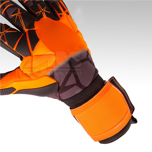 High Quality Professional <b>Leather</b> <b>Football</b> Gloves for Goalkeepers Breathable Protective Fingers - Product Image 5