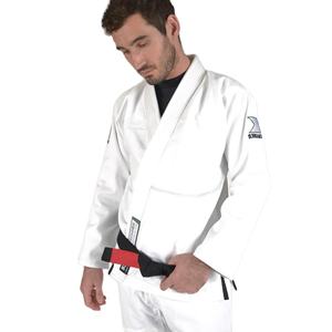 ชุดฝึกสีขาวสวมใส่สบายสำหรับคาราเต้แบบดั้งเดิมได้รับการรับรองจาก WKF - Product Image 1