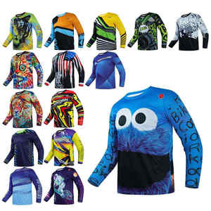 Personalizado Auto Racing Jersey transpirable malla de tela de manga larga OEM fabricante motocicleta equipo desgaste - Product Image 6