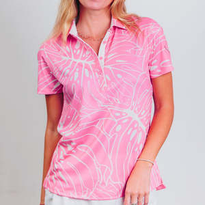 Polo de Golf de Secado Rápido de Primera Calidad para Mujer, 100% Poliéster, Deportivo, Transpirable, Camisetas de Polo de Golf para Mujer - Product Image 2