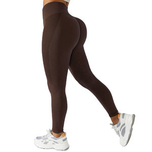 Nuevas mallas de gimnasio para mujer con tamaño y color personalizados y diseño de alta calidad y mallas transpirables - Product Image 1