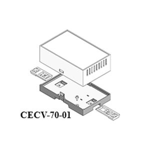 Boîtiers en plastique compacts industriels CECV-70 Boîtes de jonction de contrôle ABS de meilleure qualité pour l'électronique et les instruments certifiés CE - Product Image 5
