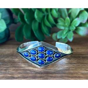 สร้อยข้อมือเงินแท้ประดับลาพิส ลาซูลี ของเมรีแอน สเปนเซอร์ - Product Image 1