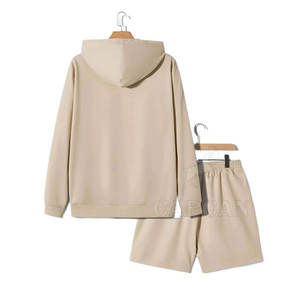 Conjuntos de Sudaderas Casuales para Hombre, Térmicas, 100% Algodón, Diseño Sólido, Impresión de Logotipo Personalizado, Color Liso al por Mayor para Invierno - Product Image 5