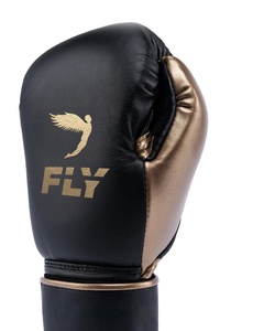 ถุงมือชกมวยสีดำทองรุ่นใหม่ล่าสุด สำหรับฝึกซ้อมและแข่งขัน รุ่น CP-BG-86 - Product Image 2