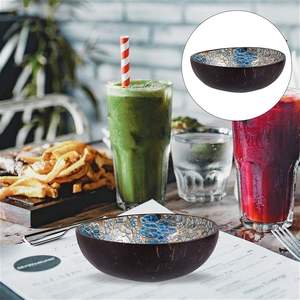 ชามกะลามะพร้าวฝังมุกชามเสิร์ฟทำมือสำหรับปั่น - Product Image 5