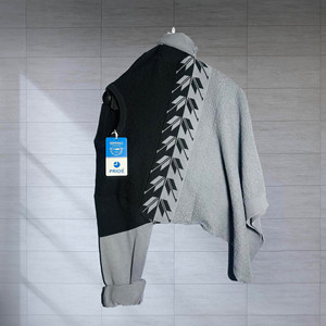 Camiseta de Punto de Algodón a Precios Bajos con Manga Larga, Cuello Redondo, Corte Ajustado, Estampado Animal, Transpirable, Informal, en Venta por Exportadores - Product Image 6