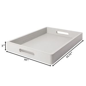 Plateau de service en bois naturel de haute qualité, fait main, pour usage quotidien, cuisine, hôtel, restaurant, salle de bain et maison, à bas prix - Product Image 3