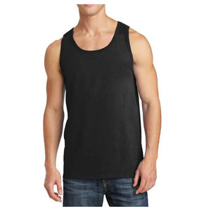 Débardeur sans manches pour hommes Gym Workout Fitness Shirt Custom Muscle Vest Quick Dry Cotton Spandex / Polyester - Product Image 6