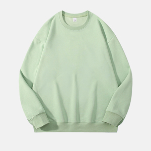 Sudaderas con capucha de gran tamaño para hombre Logotipo personalizado Diseño de bolsillo de manga larga 420G Peso pesado Color sólido Moda Logotipo personalizable - Product Image 1