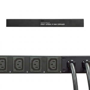 ยูนิตจ่ายไฟแบบกลาง ATK-3223C-10N2 230V 32A พร้อมจอแสดงผล OLED 10x ช่องจ่ายไฟ IEC C13 2x เบรกเกอร์ 16A สีดำ - Product Image 1