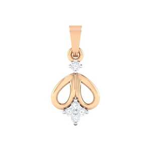 Colgante de Oro Certificado con Diamantes Reales (0.07ct Peso Total) 5 Piezas Elegantes Dijes de Diamantes Oro 14Kt/18Kt (Amarillo/Rosa/Blanco) - Product Image 5