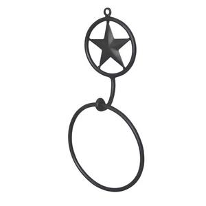 Porte-rouleau d'essuie-tout en fil de fer noir vintage pour la cuisine - Product Image 6