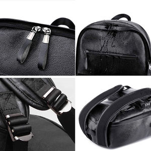 Mochila de Cuero Genuino Marrón para Hombre, para Viajes, Deportes y Otros Usos - Product Image 4