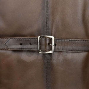 Gilet en cuir chaud d'hiver respirant vêtements décontractés gilet en cuir léger pour hommes à prix raisonnable - Product Image 6