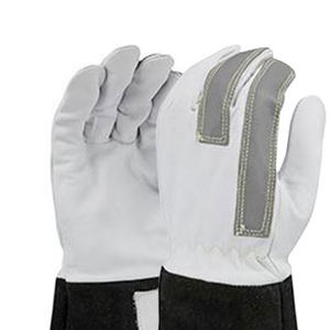 Gants de soudage en cuir de couleur différente de haute qualité gants de soudage chauds fonctionnels résistants à l'eau prix gants de soudage - Product Image 5