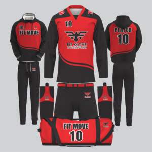 Uniforme de hockey sobre hielo con impresión por sublimación de poliéster 2024 de alta calidad, uniforme con logotipo bordado, uniforme de hockey sobre hielo personalizado - Product Image 1