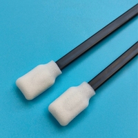707 Tampon de nettoyage rectangulaire à pointe en mousse avec manche noir de haute qualité pour le detailing automobile, les éponges et l'entretien des imprimantes