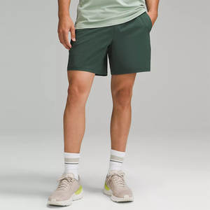 Short en maille athlétique de gymnastique de course à pied personnalisé pour hommes Short de gymnastique en nylon et spandex léger et extensible à séchage rapide de qualité supérieure de 5 pouces - Product Image 5