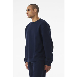 Sweat-shirt unisexe à col rond et épaules tombantes BELLA + CANVAS, léger, mi-lourd, 100% coton molletonné, essentiel pour l'hiver - Product Image 2