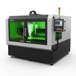 Machine de découpe laser CNC NdYAG Ruida BMP 500W à haute vitesse, fonctionnement automatique pour tôle métallique/non métallique, plaque acrylique, bijoux - Product Image 2