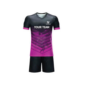 Conjuntos de Uniformes de Voleibol Personalizados para Hombre, para Todas las Temporadas, 100% Poliéster, Camisetas y Pantalones Cortos Deportivos de Alta Calidad - Product Image 2