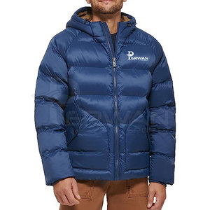 Veste en nylon respirante imperméable pour hommes la plus vendue sur mesure avec col à capuche pour l'hiver dernière conception surdimensionnée - Product Image 1