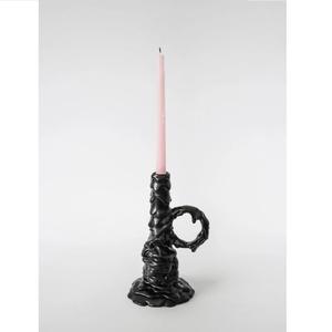 Support à bougie pour la décoration de la maison, bougeoir en métal de qualité supérieure, parfait pour rehausser l'ambiance chaleureuse et confortable dans le salon - Product Image 4