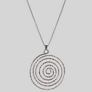 ห่วงโซ่ทองเหลืองชุบโรเดียมคลาสสิกของ urthn สำหรับเป็นของขวัญหมั้นหมายชุบทองเพชรเพทายมุก - Product Image 1