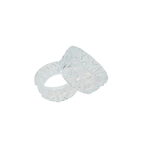 Diseño moderno llegada venta directa de fábrica decoración de la boda aleación diamante relleno cristal servilleteros - Product Image 4