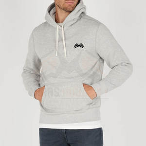 เสื้อฮู้ดผู้ชายราคาโรงงาน ผ้าฟลีซฝรั่งเศส ระบายอากาศได้ดี มีกระเป๋า น้ำหนักเบา พิมพ์ลาย/สีพื้น/ย้อมสี สำหรับฤดูหนาว - Product Image 5