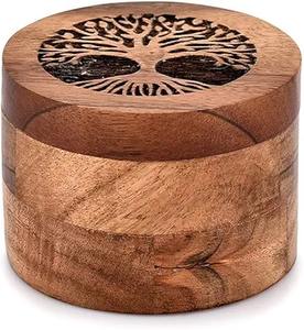 โกศเผาไม้สำหรับขี้เถ้าของมนุษย์อุปกรณ์งานศพที่มีความต้องการสูง - Product Image 5