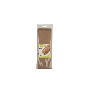 Sacchetto di carta Kraft 9+5x28cm 35gsm, confezionato per la vendita al dettaglio, 30 confezioni x 30 pezzi, B2B - Product Image 1