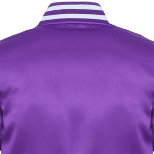 Elegante chaqueta Bomber de satén para hombre, cómoda, de alta calidad e ideal para ropa informal, transpirable para chaquetas Bomber para hombre - Product Image 6