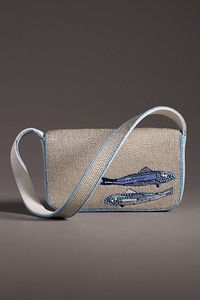 Pochette à monnaie brodée chic avec perles de rocaille-Couleur légère personnalisable et forme carrée pour cadeaux faits à la main - Product Image 4