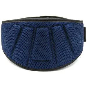 เข็มขัดยกน้ำหนักยกน้ำหนักเข็มขัดหนังเทียมสำหรับยิม - Product Image 1