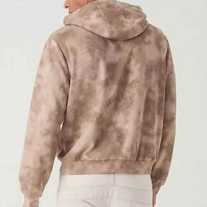 Sweat-shirt thermique vierge personnalisé de qualité supérieure pull 100% coton goutte épaule sweats à capuche lourds hommes pour l'impression personnaliser la couleur - Product Image 6