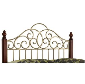 Cabecera de metal de madera maciza para decoración de pared, piezas de muebles para hotel, spa y dormitorio, cantidad a granel - Product Image 1