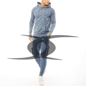 เสื้อมีฮู้ดผ้าฟลีซสำหรับผู้ชายเสื้อมีซิปซักได้สีดำวินเทจผ้า100% มีฮู้ดพิมพ์ลายกราฟิก - Product Image 6