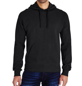2024 OEM Custom Branding Men's Winter <b>Thermal</b> <b>Hoodie</b> Sweatshirt 100% Cotton Solid Pattern Fleece Material Silk Screen Oversized - Product Image 4