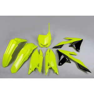 XFUN SUKIT418DFLU-6489 per RMZ 250 2019-2025 Kit di plastica giallo Fluo accessori moto - Product Image 1