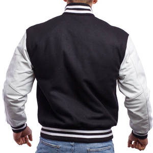 Chaqueta de manga de cuero de secado rápido, diseño OEM personalizado de la mejor calidad, chaqueta del equipo universitario, Funda de cuero, precio barato - Product Image 5