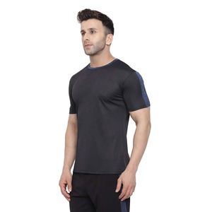Camiseta de compresión para hombre, ropa deportiva atlética personalizada para correr, ropa de Fitness muscular, cuello redondo, venta al por mayor - Product Image 3